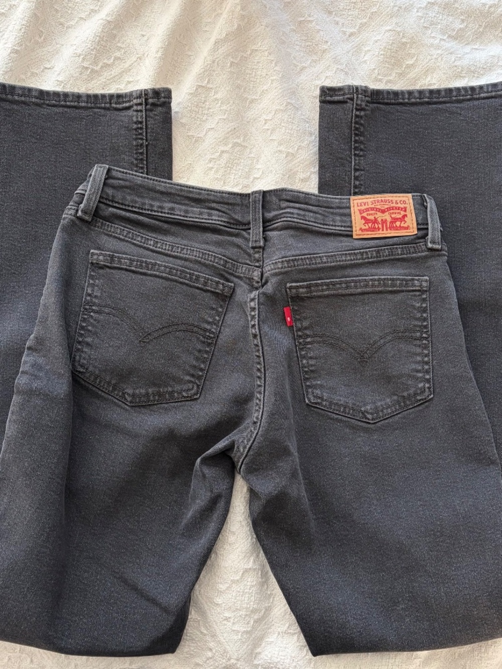 🖤❤️‍🔥WARDROBE ESSENTIALS❤️‍🔥🖤 Black Low Rise Bootcut Levis Women's 6